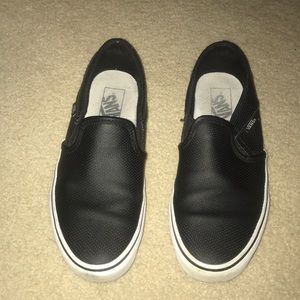 Vans slip on sneakers